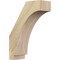 Ekena Millwork 4"W x 10"D x 14"H Imperial Rough Sawn Knee Brace, Douglas Fir BRC04X10X14IMP00RDF - alternate 1